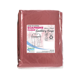 SANITARY BIN BAGS 580 X 700 - 20 Micron (10 pack)